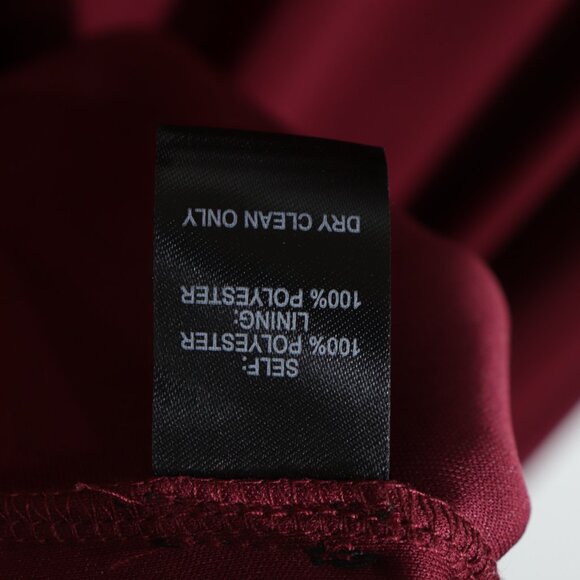 NWOT Lulus Air Of Romance Burgundy Maxi Dress Red Size X-Large - Picture 16 of 16